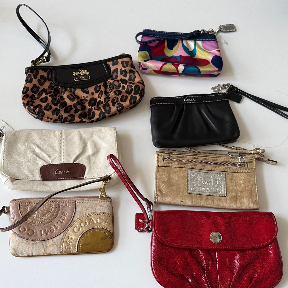 Coach Women's Vibrant Wristlet Collection